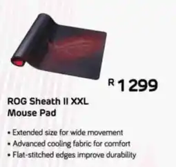 Computer Mania ROG Sheath II XXL Mouse Pad offer