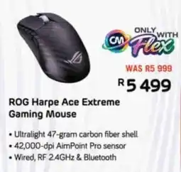 Computer Mania ROG Harpe Ace Extreme Gaming Mouse offer