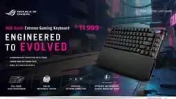 Computer Mania ROG Azoth Extreme Gaming Keyboard offer