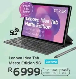 Computer Mania Lenovo Idea Tab Matte Edition 5G offer
