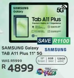 Computer Mania SAMSUNG Galaxy TAB A11 Plus 11" 5G offer