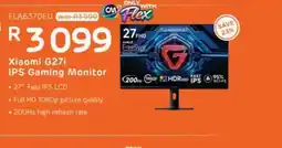 Computer Mania Xiaomi G27i IPS Gaming Monitor offer