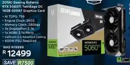 Computer Mania ZOTAC Gaming GeForce RTX 5060Ti TwinEdge OC offer