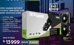 Computer Mania ZOTAC GAMING GEFORCE RTX 5070 TWIN EDGE 12GB offer