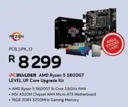 Computer Mania PCBuilder AMD Ryzen 5 5600GT Level Up Core Upgrade Kit offer