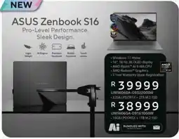 Computer Mania ASUS Zenbook S16 offer
