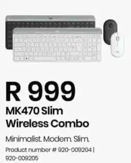 Computer Mania MK470 Slim Wireless Combo offer