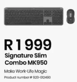 Computer Mania Signature Slim Combo MK950 offer