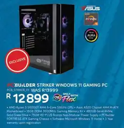 Computer Mania PCBuilder Striker Windows 11 Gaming PC offer
