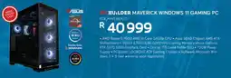 Computer Mania PCBUILDER MAVERICK WINDOWS 11 GAMING PC offer