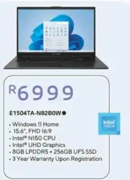 Computer Mania Intel E1504TA-N82B0W offer