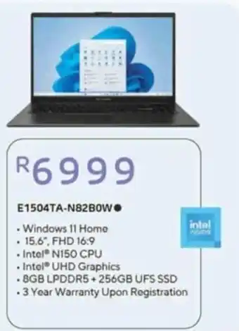 Intel E1504TA-N82B0W