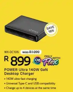 Computer Mania POWER Ultra 140W GaN Desktop Charger offer
