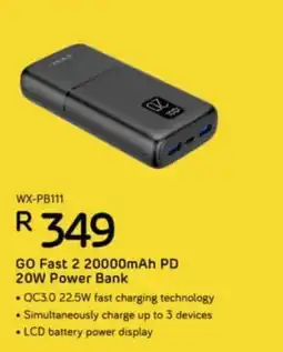 Computer Mania GO Fast 2 20000mAh PD 20W Power Bank offer