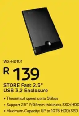 Computer Mania STORE Fast 2.5" USB 3.2 Enclosure offer