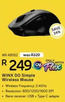 Computer Mania WINX DO Simple Wireless Mouse offer