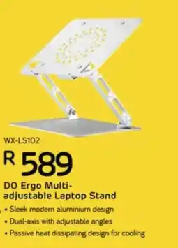 Computer Mania DO Ergo Multi-adjustable Laptop Stand offer