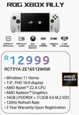 Computer Mania ROG XBOX ALLY offer
