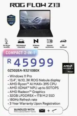Computer Mania ROG FLOW Z13 offer