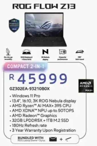Computer Mania ROG FLOW Z13 offer