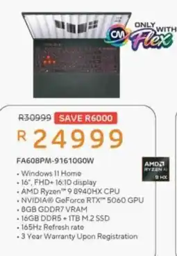 Computer Mania FA608PM-91610GW offer