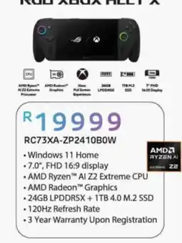 Computer Mania ROG XBOX ALLEY X offer
