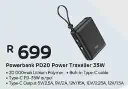 Computer Mania Powerbank PD20 Power Traveller 35W offer