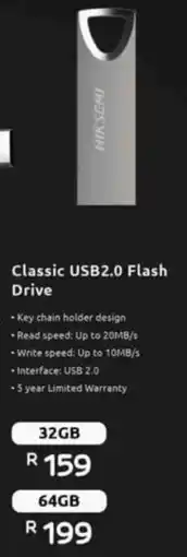 Computer Mania Classic USB2.0 Flash Drive HIKSEMI offer