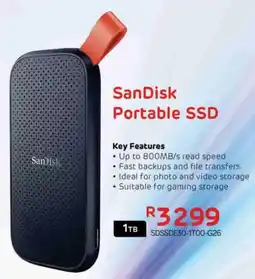 Computer Mania SanDisk Portable SSD offer