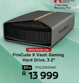 Computer Mania FireCuda X Vault Gaming Hard Drive, 3.2" offer