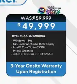 Computer Mania Intel Core Ultra 7 Laptop offer