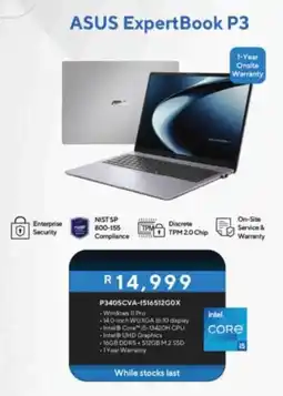 Computer Mania ASUS Expert Book P3 offer