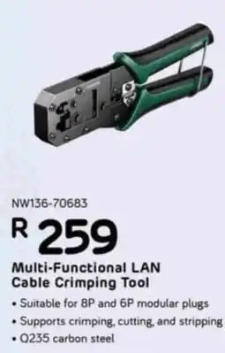 Computer Mania Multi-Functional LAN Cable Crimping Tool offer