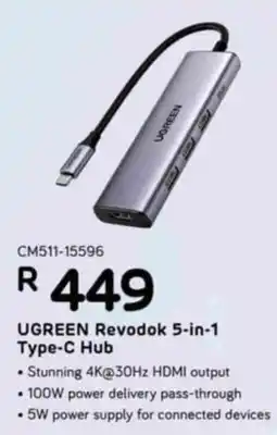 Computer Mania UGREEN Revodok 5-in-1 Type-C Hub offer