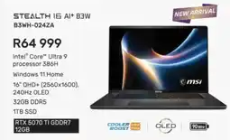 Computer Mania STEALTH 16 AI+ B3W offer