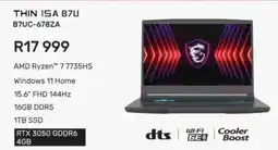 Computer Mania MSI THIN 15A B7U offer