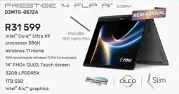 Computer Mania Prestige 14 Flip AI+ D3M offer