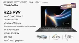 Computer Mania Prestige 14 AI+ D3M offer