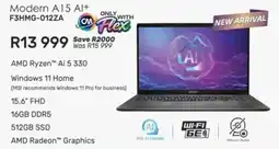 Computer Mania Modern A15 AI+ offer