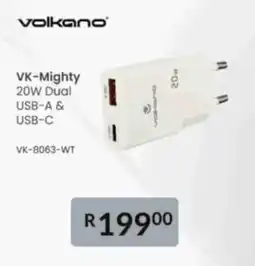 Computer Mania Volkano VK-Mighty 20W Dual USB-A & USB-C offer