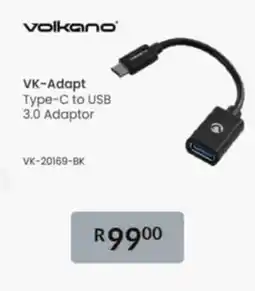 Computer Mania Volkano VK-Adapt Type-C to USB 3.0 Adaptor offer