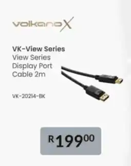 Computer Mania volkanoX VK-View Series Display Port Cable 2m offer
