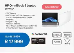 Computer Mania HP OmniBook 3 Laptop offer