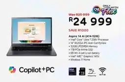 Computer Mania Aspire 14 AI offer