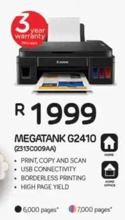 Computer Mania Canon MEGATANK G2410 offer