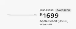 Computer Mania Apple Pencil USB-C offer