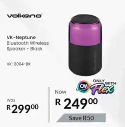 Computer Mania Volkano VK-Neptune Bluetooth Wireless Speaker - Black offer