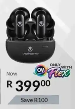 Computer Mania Volkano earbuds offer