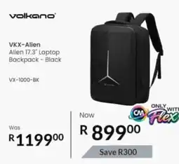 Computer Mania Volkano VKX-Alien 17.3" Laptop Backpack offer
