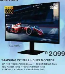 Computer Mania SAMSUNG 27" FULL HD IPS MONITOR offer